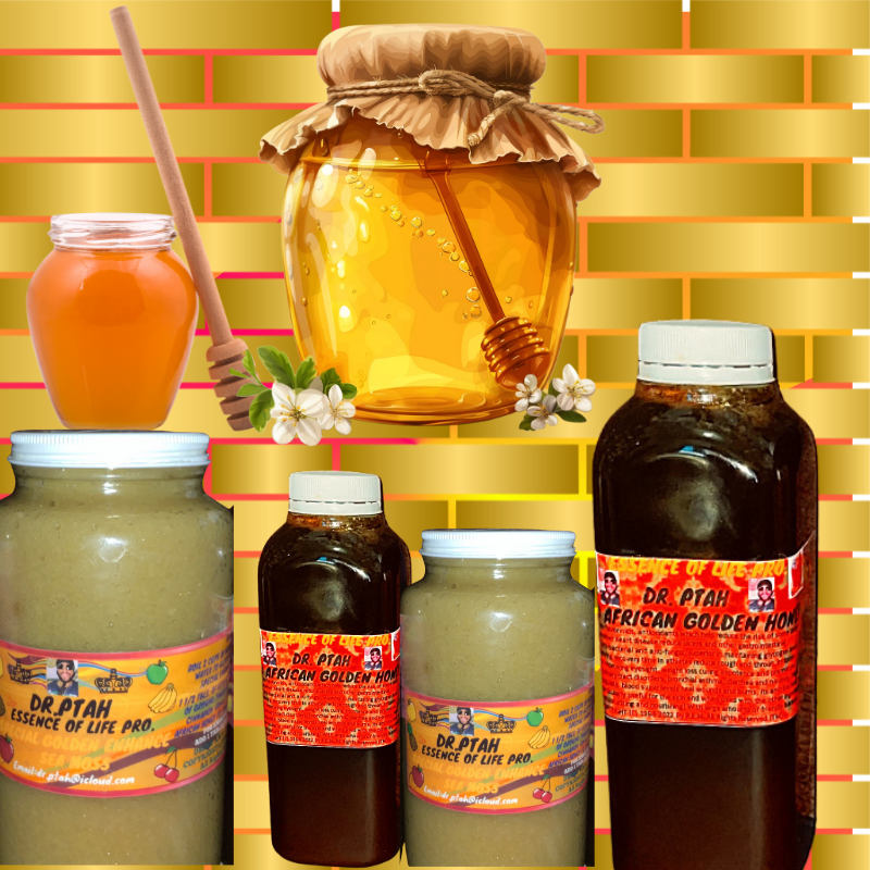 Our Very Special Formal Golden Enhance Sea Moss and African Golden Honey 32oz each