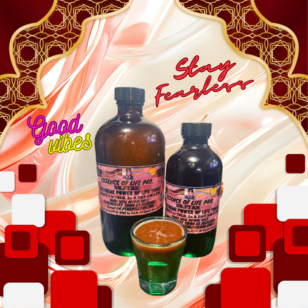 DR. PTAH EXTREME POWER OF LIFE TONIC 8oz and 16oz