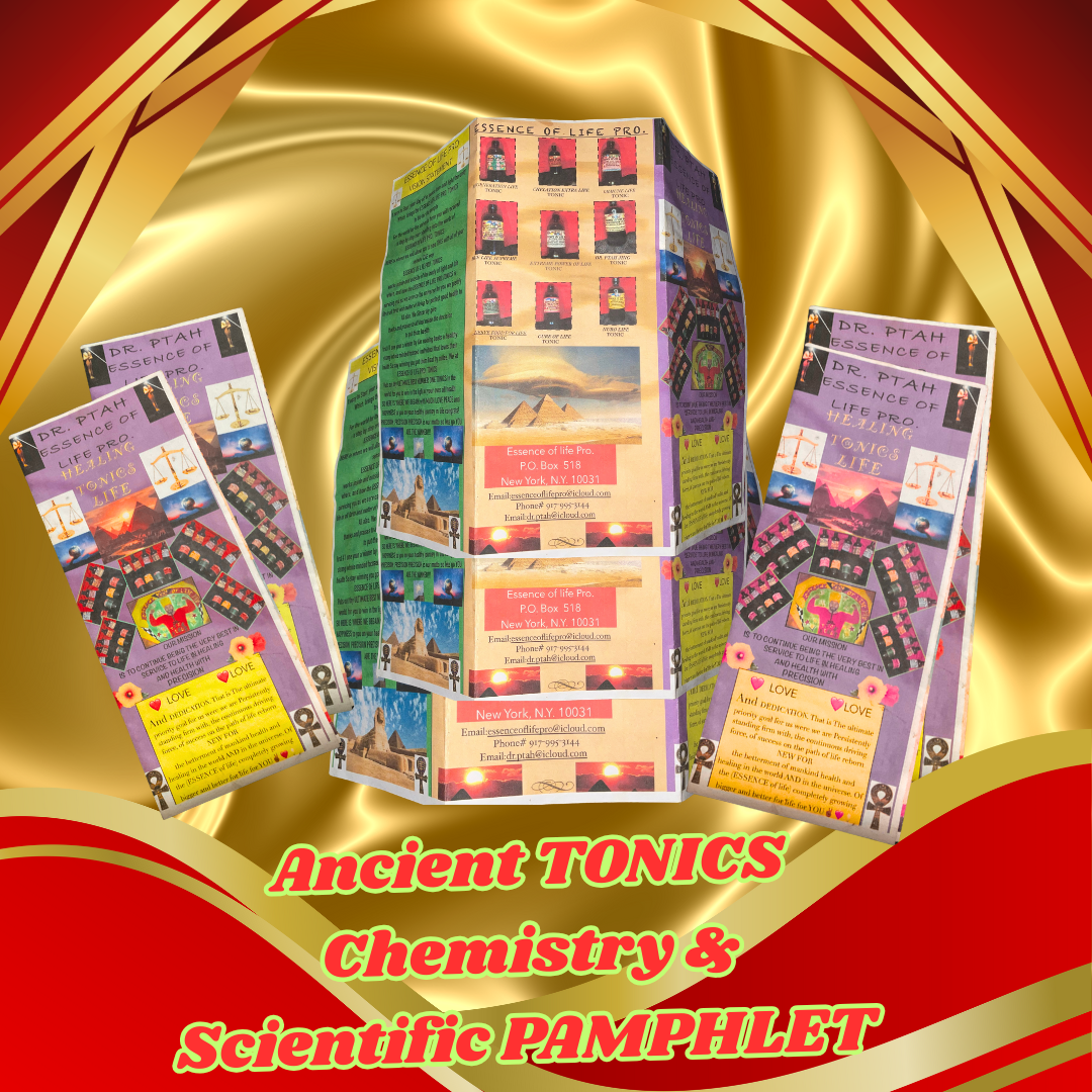 DR. PTAH SCIENTIFIC HERBAL TONIC PAMPHLET