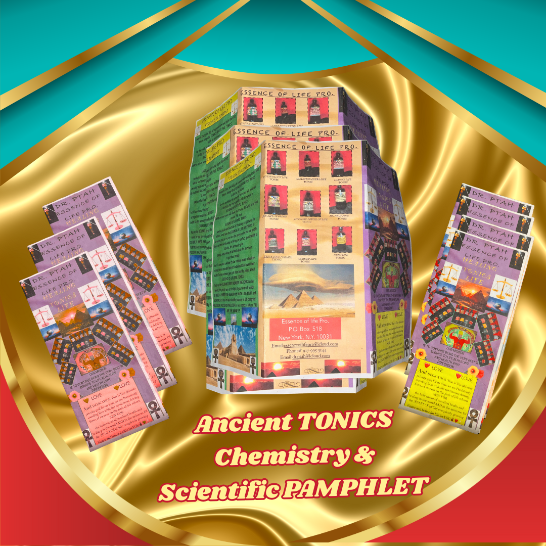 DR. PTAH SCIENTIFIC HERBAL TONIC PAMPHLET
