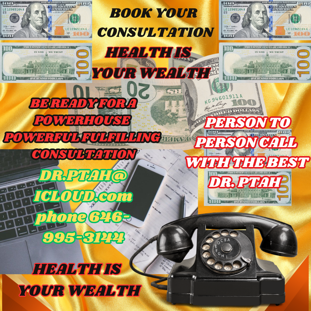 DR. Ptah Scientific Herbal, Guide & POWER Consult