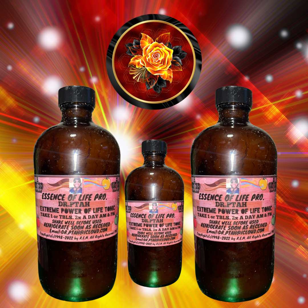 DR. PTAH EXTREME POWER OF LIFE TONIC 8oz and 16oz