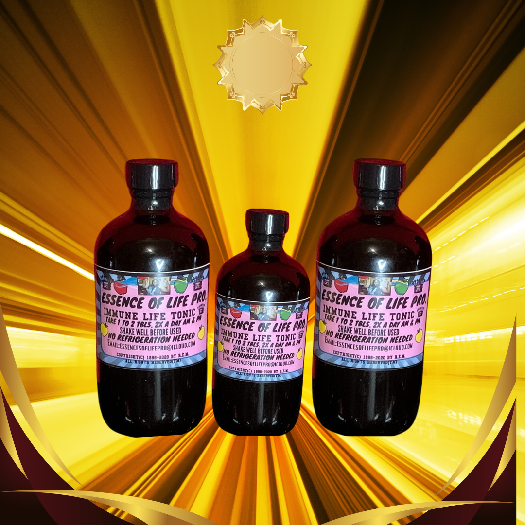 DR. PTAH IMMUME LIFE TONIC 8oz and 16oz size
