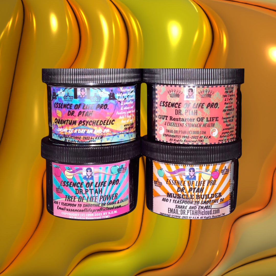 DR. PTAH MASTER MUSCLE BUILDER PACKAGE 4 8oz container