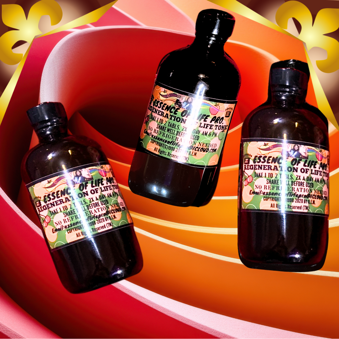 DR. PTAH REGENERATION LIFE TONIC 8oz and 16oz