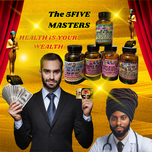 DR. PTAH 5 MASTER BLASTER PACKAGE CAPS