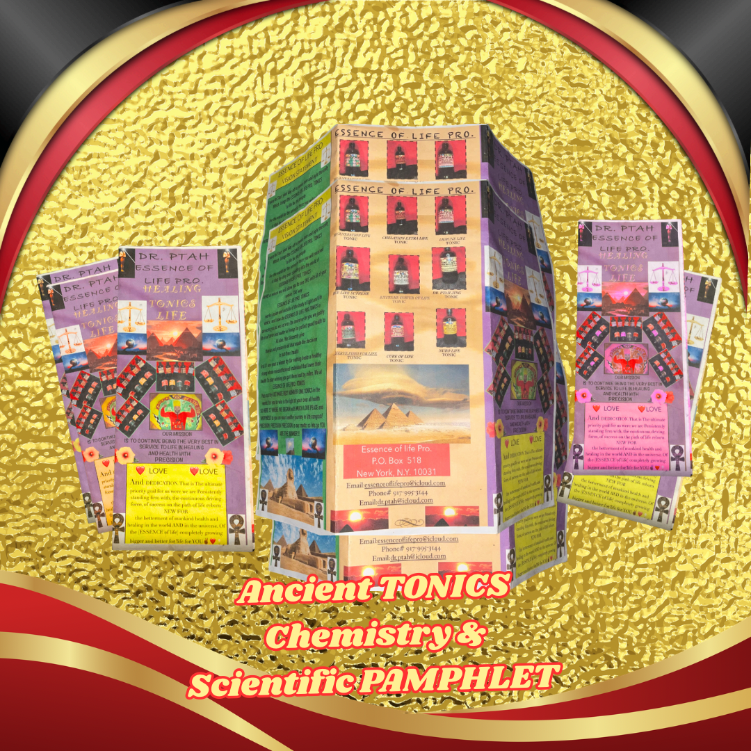 DR. PTAH SCIENTIFIC HERBAL TONIC PAMPHLET