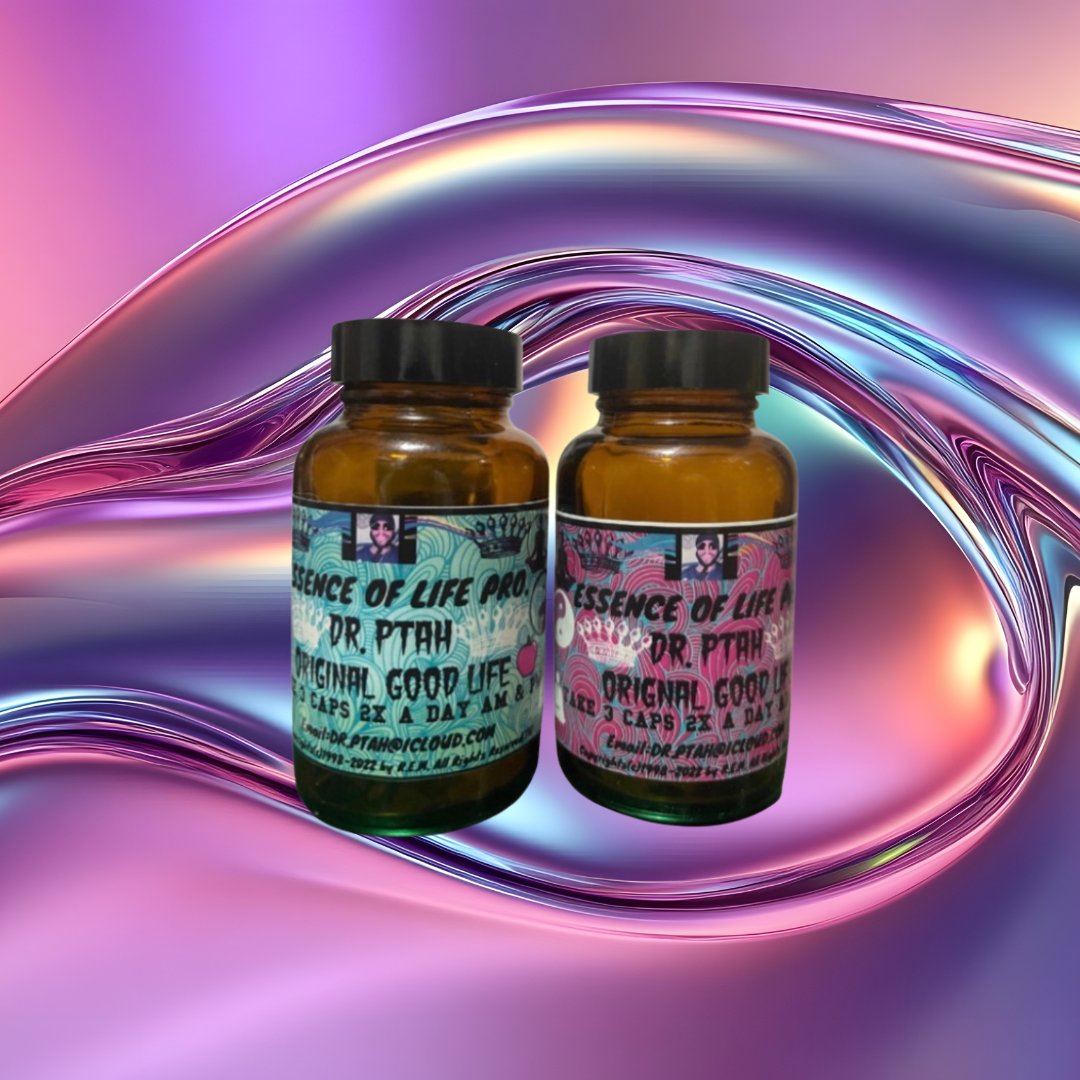 DR. PTAH ORIGINAL GOOD LIFE CAPS 4oz and 8oz
