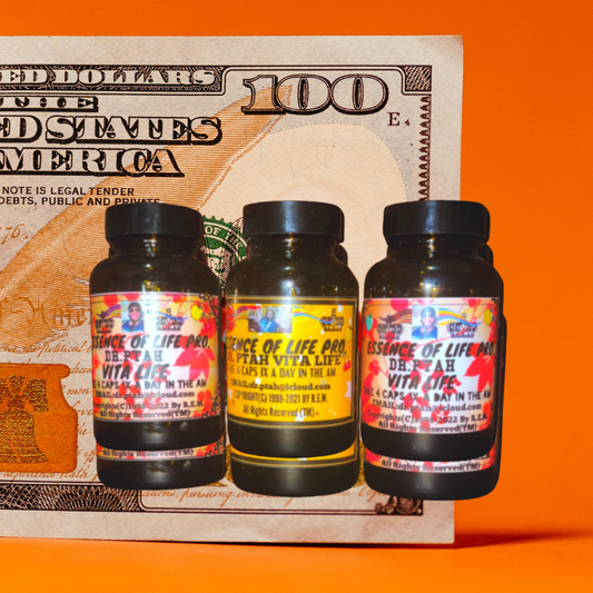 Dr. PTAH VITA LIFE CAPS 4oz and 8oz