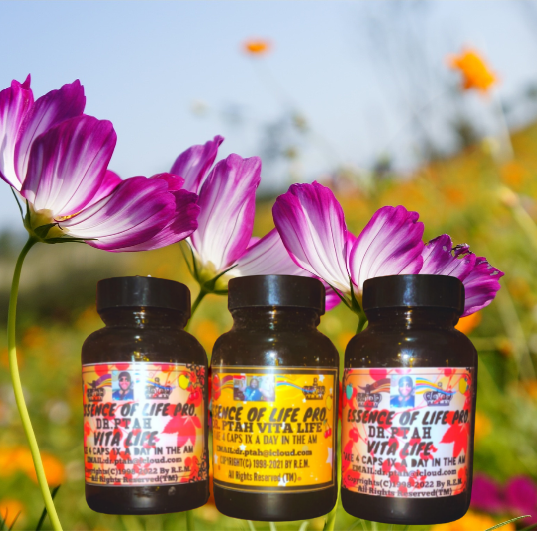 Dr. PTAH VITA LIFE CAPS 4oz and 8oz