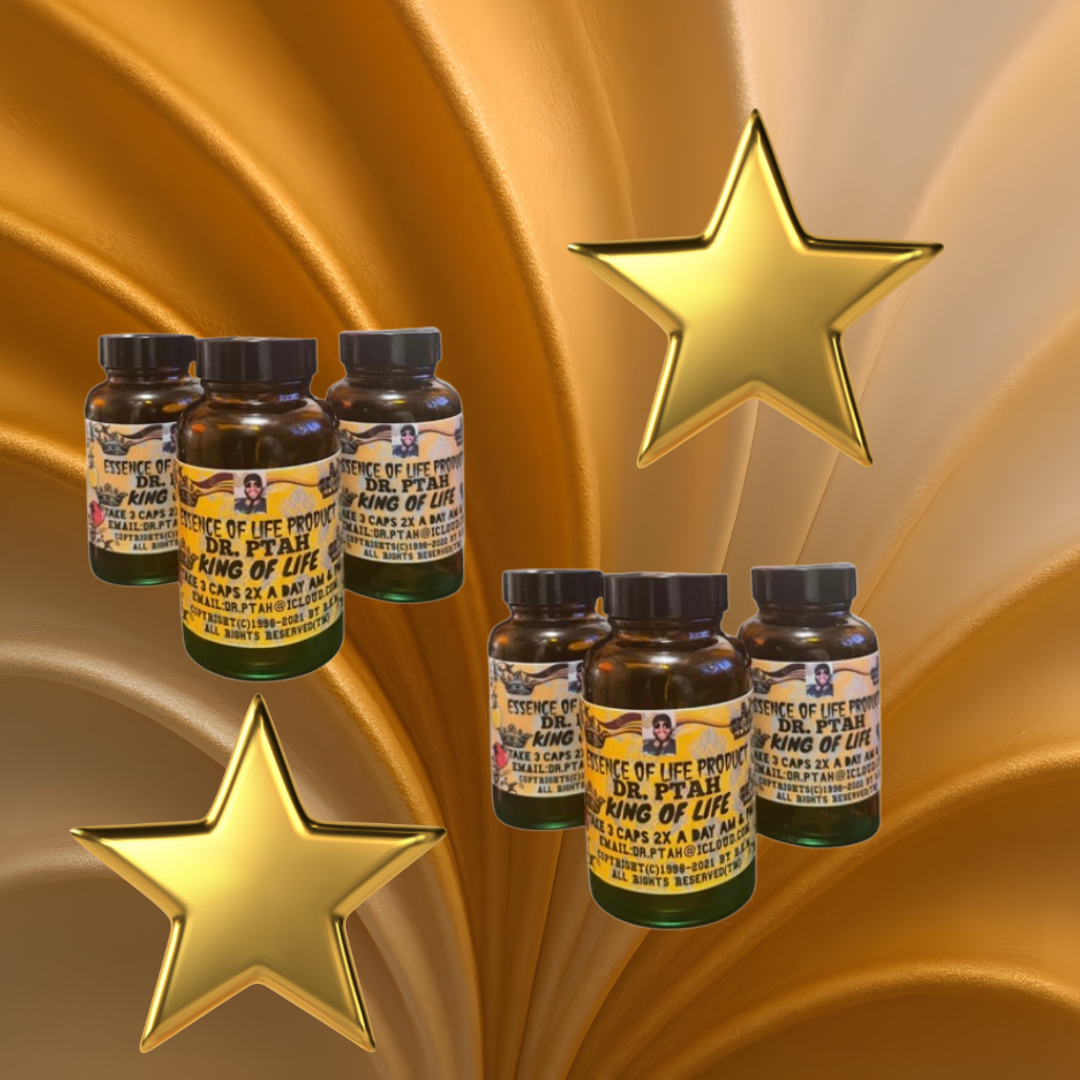 DR. PTAH KING OF LIFE CAPS 4oz and 8oz