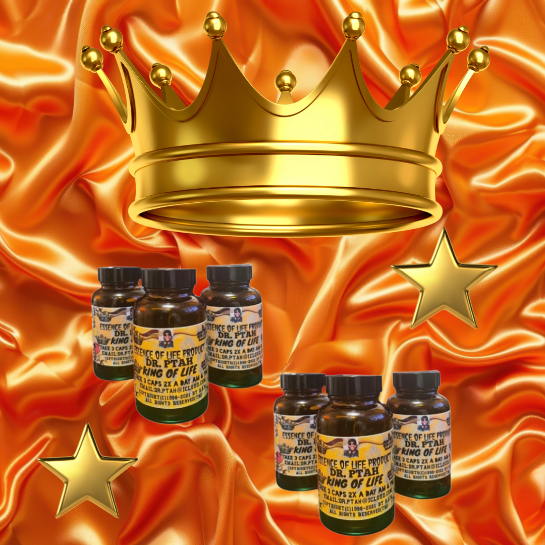 DR. PTAH KING OF LIFE CAPS 4oz and 8oz