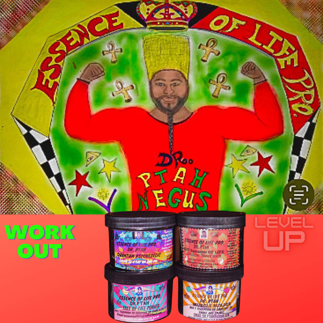 DR. PTAH MASTER MUSCLE BUILDER PACKAGE 4 8oz container